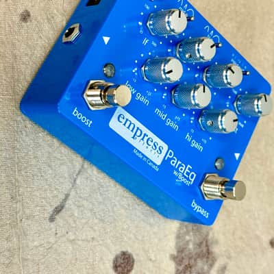 Used Empress ParaEq with Boost Circa 2010's Blue with Box image 6