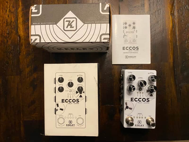 Keeley ECCOS Neo-Vintage Tape Delay 2019 - Present - White image 1