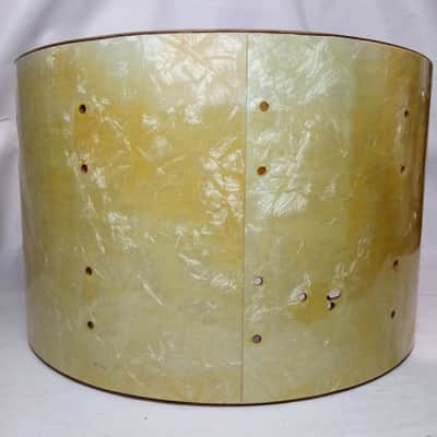 *Slingerland 14x22" WMP Bass Drum Shell Vintage 60s/Sep'64 Sound King Black/Gold image 6