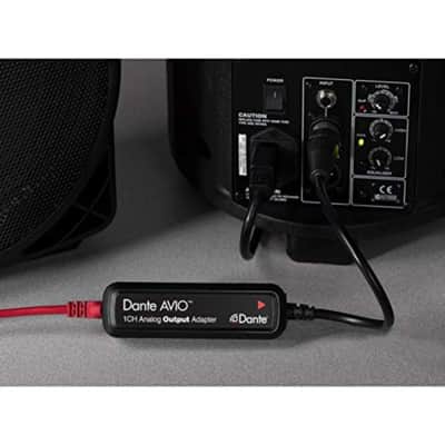 Audinate Dante AVIO 1-Channel XLR Analog Output Adapter for Dante Audio Network image 3