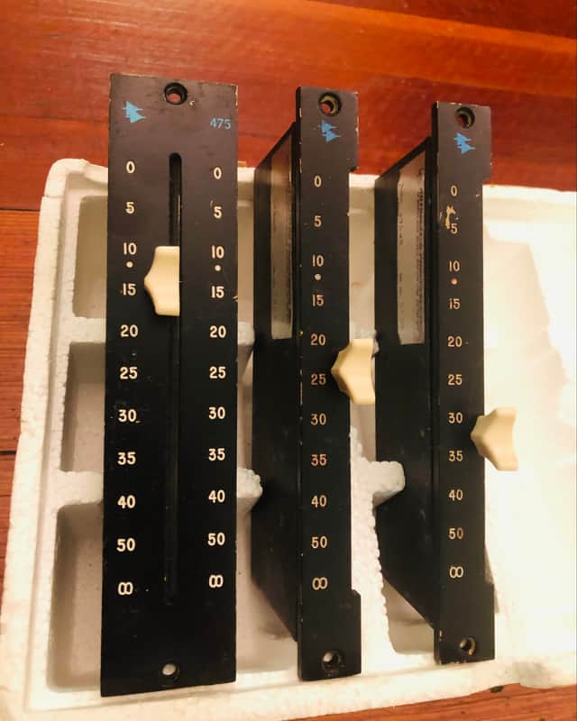 API 475 Faders - 3 faders for Vintage API Console image 1