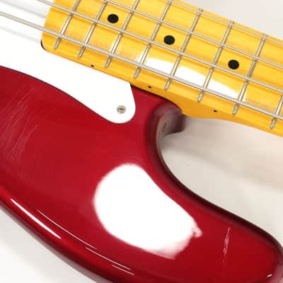 Fender Japan PB57-65 Lefty  Candy Apple Red image 7