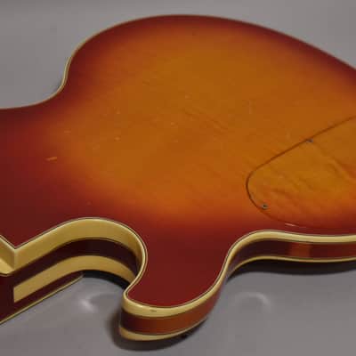 1974 Gibson L5-S Custom Cherry Sunburst Finish w/OHSC image 11