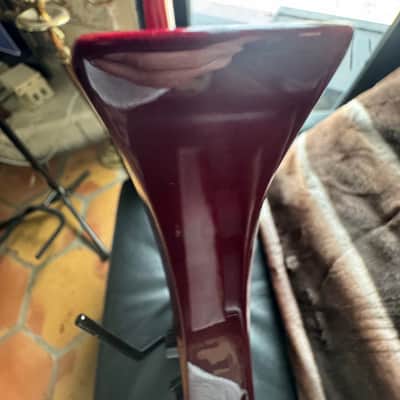 B.C. Rich Mockingbird ST with Floyd Rose 2010s - Transparent Black Cherry image 9