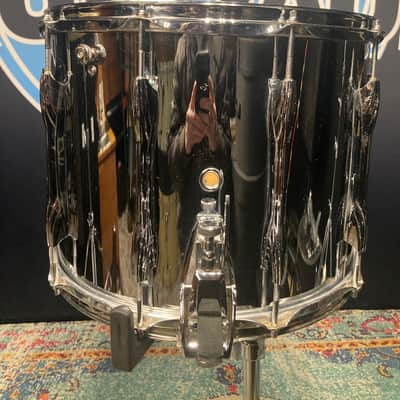 Premier - 12" x 15" Chrome-Over-Wood Marching Snare, 10-lug 1972-1977 image 9