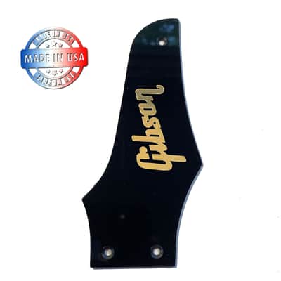 Black Repro Truss Rod Cover for 1994-2017 Gibson Thunderbird Reissue image 6