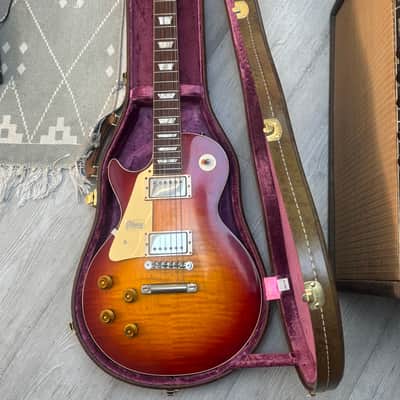 Gibson Custom Shop Historic R8 Les Paul Vintage Cherry Sunburst VOS Left Handed image 7