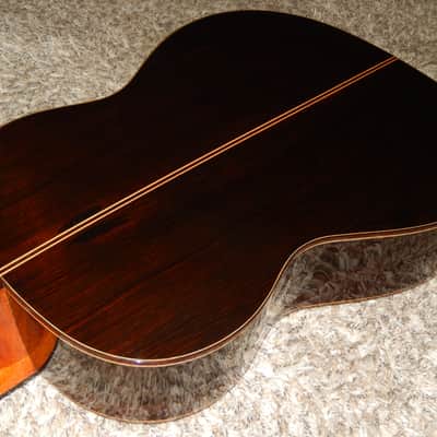 OSAMU NAKADE FC30 1994 - FELIPE CONDE CLASS FLAMENCO CONCERT GUITAR - CEDAR/BRAZILIAN ROSEWOOD image 10
