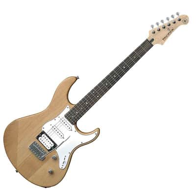 Yamaha PAC112V-YNS Pacifica HSS with Rosewood Fretboard - Natural Satin 2010 - Present - Yellow Natural Satin image 3