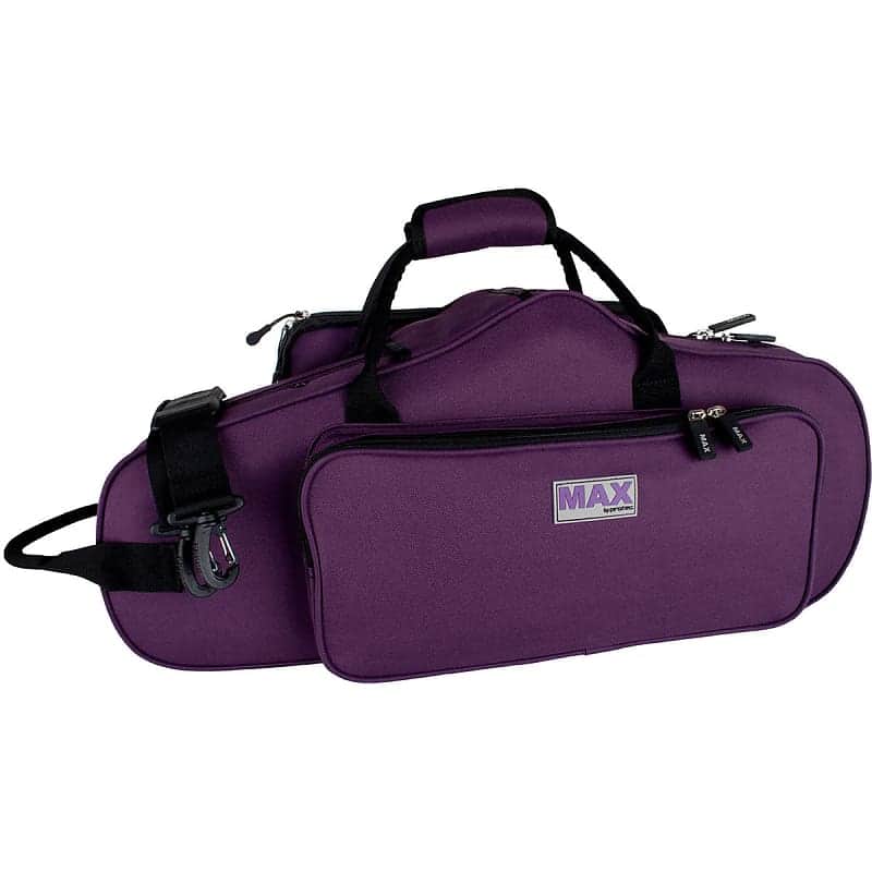 Protec Alto Saxophone Case - MAX, Contoured Purple image 1