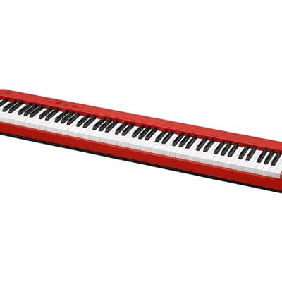 Casio CDP-S160RD 88-Key Compact Digital Piano - Red image 1