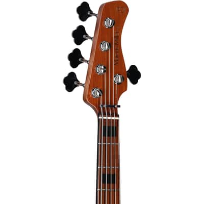 Sire Marcus Miller V5 Electric Bass, 5-String, Vintage White image 4