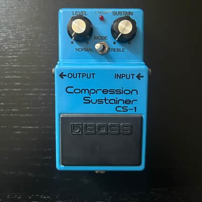 BOSS CS-1 Compression Sustainer Silver Screw 1980 MIJ - Made in Japan Vintage image 2