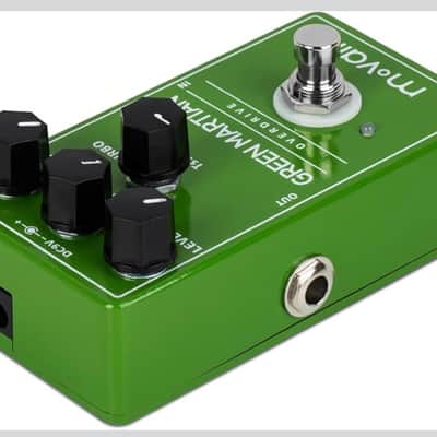 moVall MP105 Green Martian Overdrive Guitar Effect Pedal Because Tone Matters By CalineMoVall MP105 2025 - Green image 4