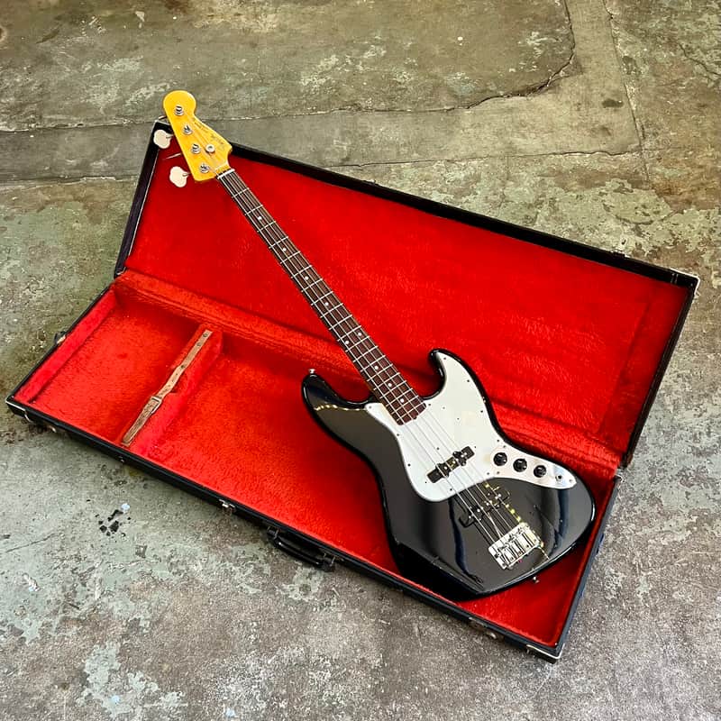 CIJ Fender ‘62 Jazz Bass JB62 C 1997 - Ebony Tokai original vintage crafted in Japan MIJ image 1