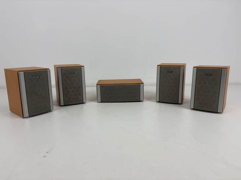 Sony SS-MSP55 + SS-CNP55 - 5.1 Home Cinema Speaker Set - 4 Satellites & Center Speaker image 1