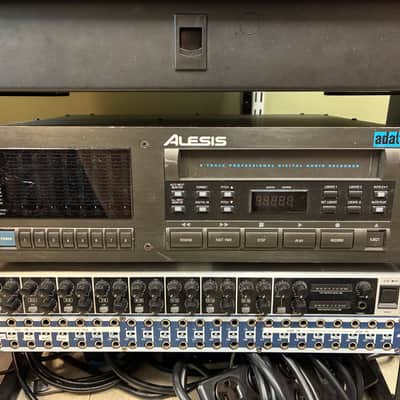 Alesis ADAT 16-Bit 8-Track Digital Audio Recorder 1991 - 1995 - Black image 1
