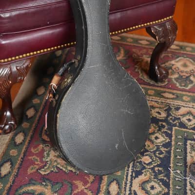 (Used) 1917 Vintage Gibson A-4 Cherry Sunburst Oval-Hole Teardrop A-Style Mandolin #1550 image 16