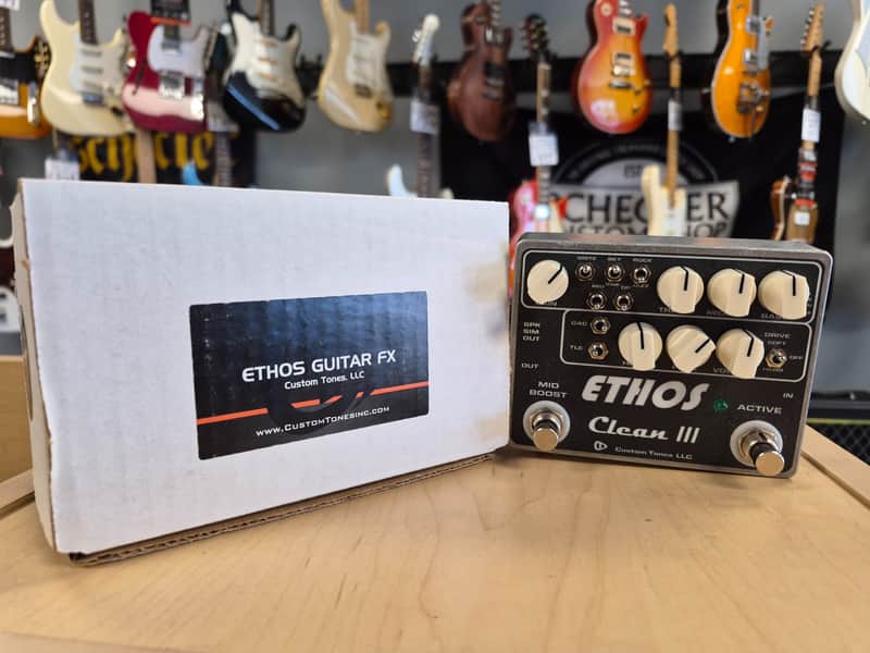 Custom Tones Ethos Clean III Preamp Pedal image 1