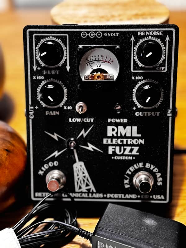 RML Retro Mechanical Labs Electron FUZZ Custom in Fallout Black image 1