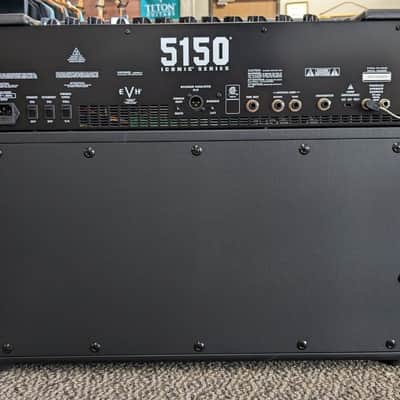 EVH 5150 Iconic Series 60W Tube Guitar Amplifier 212 Combo, Black #2257200010 image 7