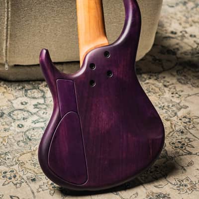 MTD 535-24 US Custom 30th Anniversary Quilted Maple Top-Nebula Burst w/Roasted Maple Neck & Roasted Birdseye Maple Fingerboard image 7