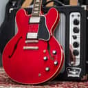 2017 Gibson Custom 63' Reissue ES 335 - in Figured Cherry Red