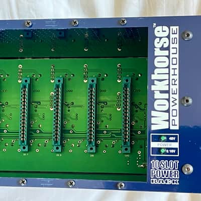 Radial Workhorse Powerhouse 10-Slot Powered 500 Series Rack image 7