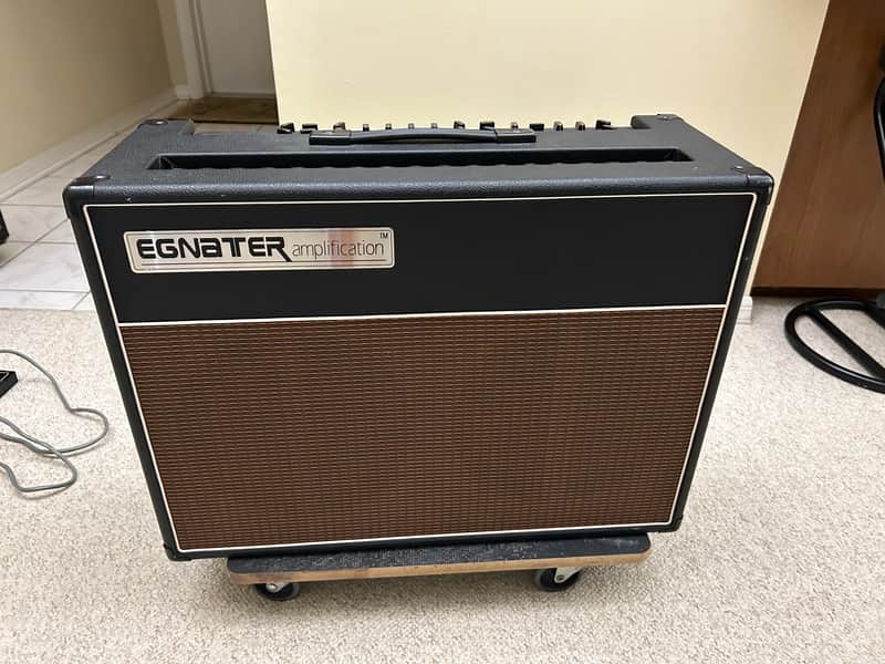 #2 Egnater MICA TOL 100 handwired Combo amp 2x12 with EG 4 footswitch image 1