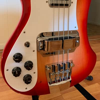 Rickenbacker 4003S Left Handed Fireglo 60s Sytle mods image 11