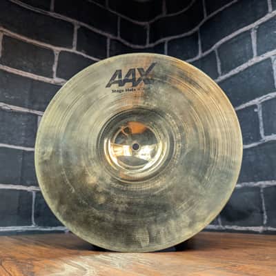 Sabian AAX 14" Stage Hi‑Hat Cymbals (Pair) – Bright, Crisp, Modern Projection – Professional B20 Alloy image 7