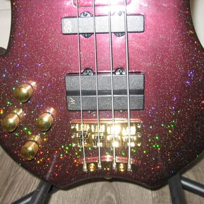 left handed Custom Warwick Vampyre image 7