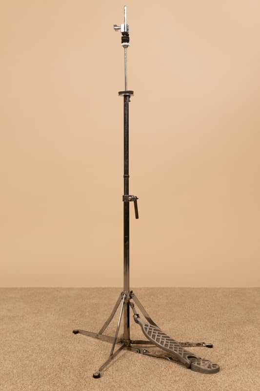 Vintage Duplex Flat Base Button Feet Hi Hat Stand image 1