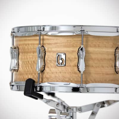 British Drum Co Maverick Maple Snare 5.5″ × 14″ – 10‑Ply Eucalyptus image 2
