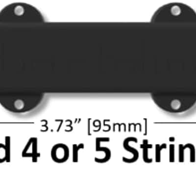 Bartolini 59J-SB1 J-Bass 5-String Original Dual In-Line Coil Short Bridge Pickup image 6