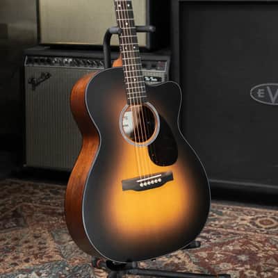 Martin OMC-10E Modern Acoustic/Electric Guitar - 1935 Sunburst with Gig Bag image 16