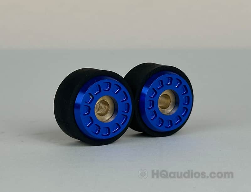 Pioneer RT-909 Pinch Roller (Single)–  Blue Color –Precision Replacement–1Yr WRT image 1
