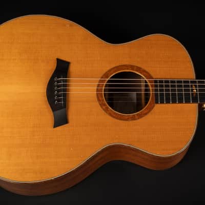 2004 Taylor 714-L30 Limited Edition 30th Anniversary - Natural | USA Grand Auditorium Fallen Leaves Inlays Pickup | OHSC image 4