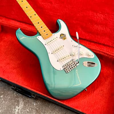 CIJ Fender 1957 Stratocaster ST-57-TX 2002 - OTM ocean turquoise metallic original vintage crafted in Japan MIJ image 2