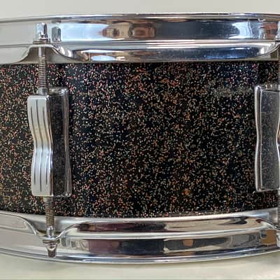 Ludwig 12x18"/8x12"/14x14"Jazzette w/ 5x14" Jazz Fest - Finest known. VIDEO. Rare Black Galaxy image 22