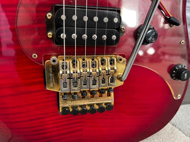 Vintage 1993 Washburn Mercury MG70 electric guitar Floyd Rose