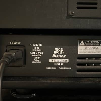 Ibanez TBX150H and 4x12 Speaker Cab - USED image 5