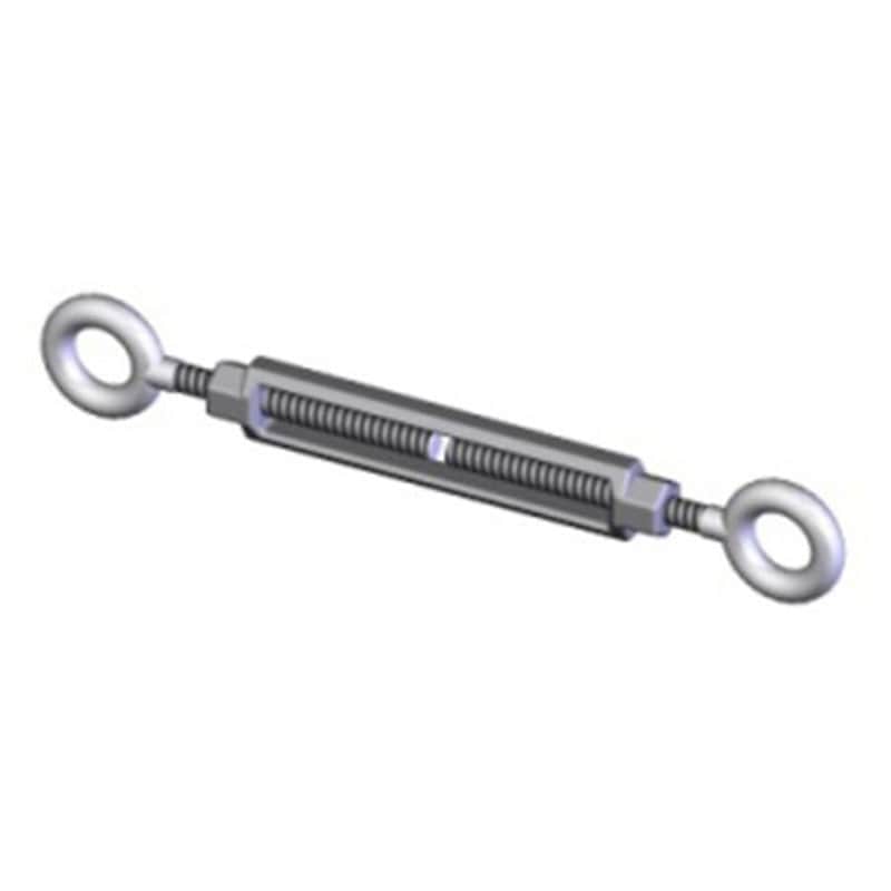 Allen Products TB-025-S 1/4" x 4" Turnbuckle - Eye to Eye image 1