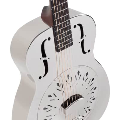 Recording King RM-998-D Metal Body Resonator Guitar - Chickenfoot Coverplate image 6