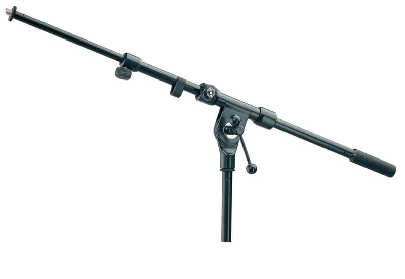 K&M Telescopic Boom Arm - 2-Piece Black image 1
