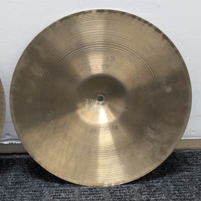 Sabian 14" AA Regular/Light Hi-Hat Cymbals (Pair) 1982 - 1984 - Natural image 14