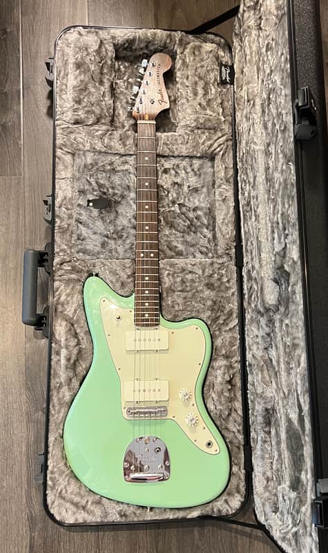 Fender Limited Edition American Professional Jazzmaster with Solid Rosewood Neck 2019 - Surf Green