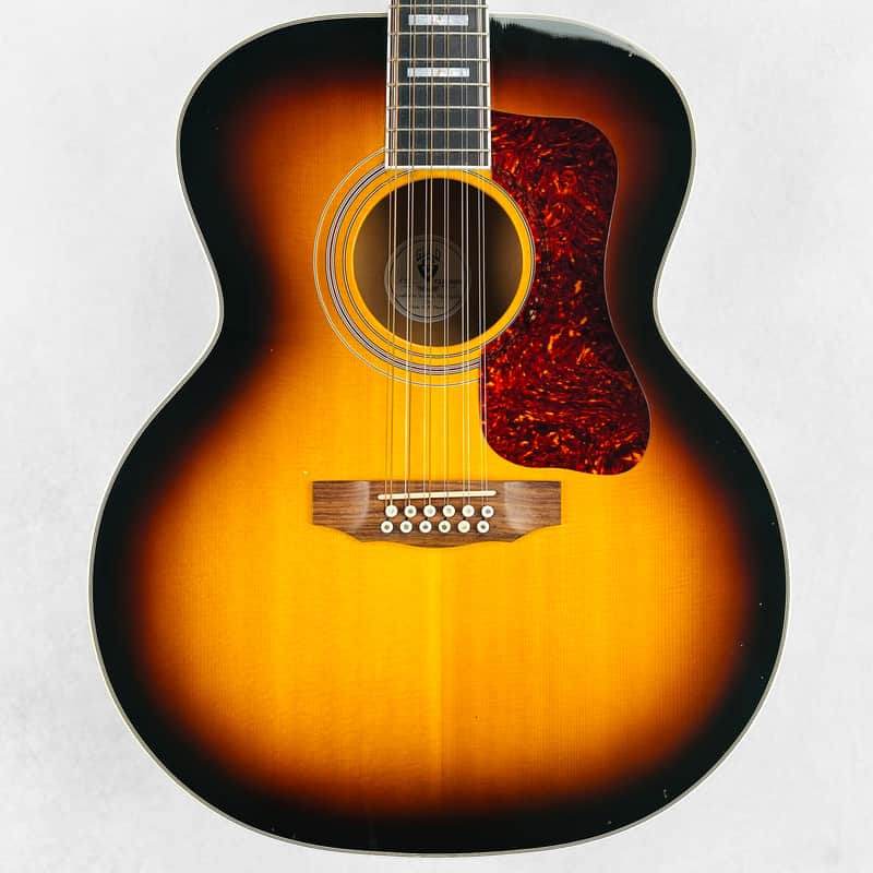 Guild F-412 12-String Jumbo Acoustic Guitar 2005 - Sunburst image 1