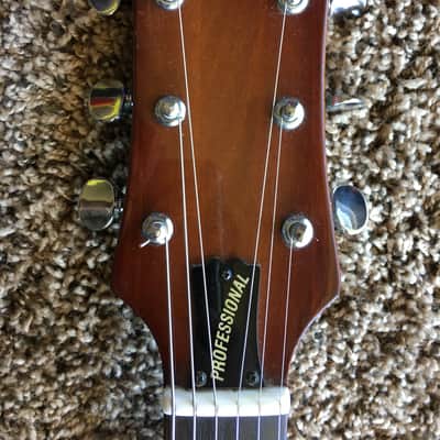 Vintage 1980's Hondo II Professional Electric Guitar & Gibson Bag DiMarzio Double Cream Pickups MIJ image 9