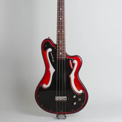 Ampeg  AEB-1 Electric Bass Guitar (1966), ser. #149, original black hard shell case. image 1